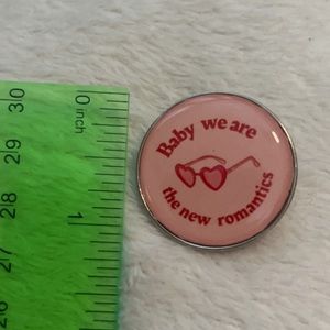 Taylor swift baby we are the new romantics lapel pin